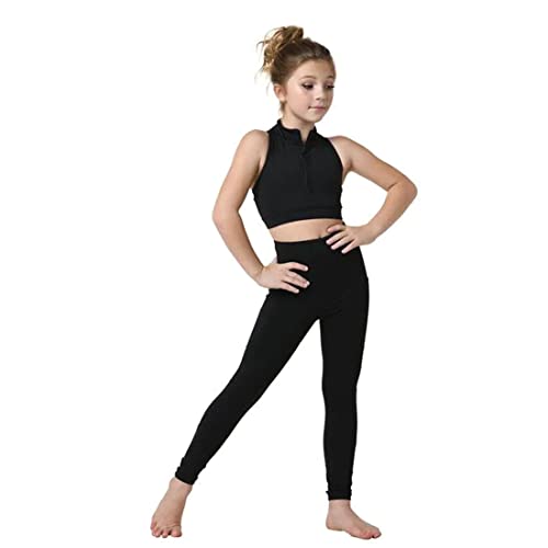 Danz N Motion Girls High Waist Legging with Pockets 22402C