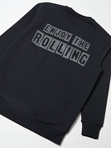 Hering Blusao ML Masc, Manga Longa Meninos Infantil, Preto (Black), 12