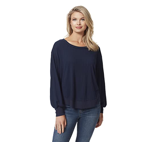 Image of Jessica Simpson Women's Poppy Rib Trim Pullover