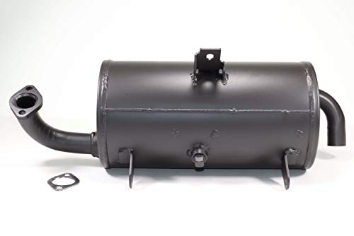 Kawasaki Mule 600/610 / SX NEW Exhaust/Muffler - Replaces 18091-0235 & 18091-0487 w/Gasket