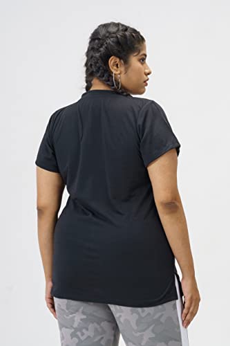 Image of Spirit Animal Plus Size Tshirts for Women | Casual Tshirts for Women | Tshirts for Women Workout, Gym, Running | Yoga Tshirt | Sweat Wicking Fabric | Relaxed Fit | Quick Dry