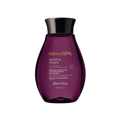 Nativa SPA Black Plum Body Oil Cover