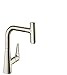 Produktbild hansgrohe Talis Select S Einhebel-Küchenarmatur (Komfort-Höhe 220 mm, mit Ausziehauslauf und Schlauchbox) Edelstahl Finish