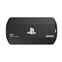 バッファロー SSD 外付け 1.0TB PlayStation公式ライセンス取得済 PS5対応 PS4対応 USB3.2 Gen2 Type‐AC両対応 防塵防滴 IP55 耐衝撃 MIL‐STD ポータブル SSD-PHO1.0U3-B/N