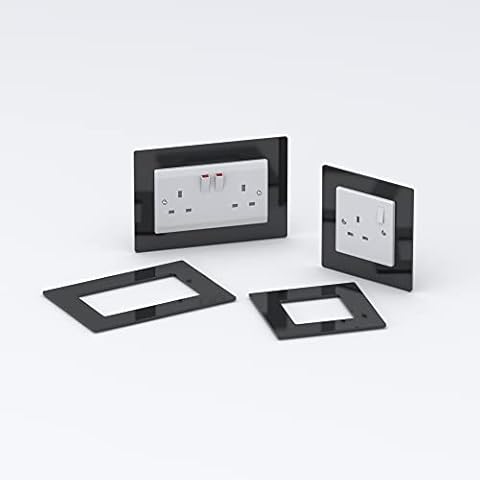 Plexico Acrylic Socket Switch Surrounds Cover