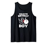 Cooles Mom of the Birthday Boy Shirt – Bowling-Mottoparty Tank Top