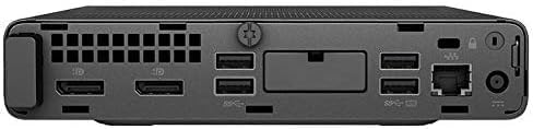 പിൻഭാഗം view of HP EliteDesk 705 G5 Mini PC with ports