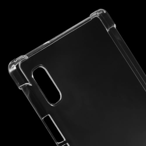 Funda para Lenovo Smart Tab M9 ideal para escritorio con soporte de mango y acabado transparente 2