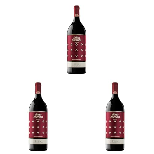Altos Ibéricos Crianza, Vino Tinto, 1500ml (Paquete de 3)