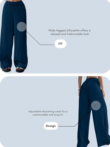 Image of GRECIILOOKS High Waist Trousers for Women - Flared Korean Style Formal Pants | Elegant Workwear for Office, College & Events (Available in Plus Size)