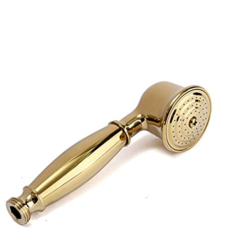 Cabilock Bath Jets Handheld Hand-Held Tool Shower Wand Held Hand Copper Bathroom In Head Golden Hand Shower #TOP2