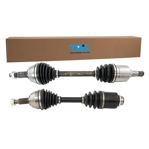 Image of TRQ Front Driver and Passenger Side CV Axle Assembly Set 2 Piece