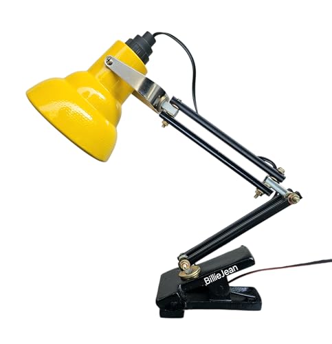 Image of BillieJean Clip On Table Lamp (Yellow)
