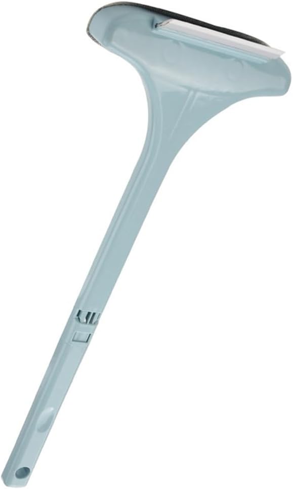 Home Window Glass and Screen Cleaner Brush Double Function Ergonomic Handle