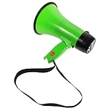 SOLUSTRE Handheld Megaphon 25W mit 240S Aufnahmezeit Tragbarer Lautsprecher für...