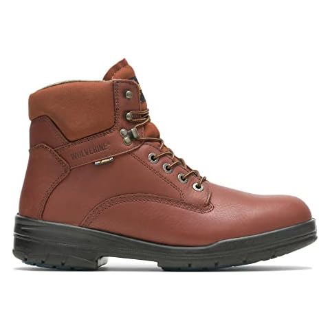 Wolverine Men's DuraShocks SR Direct-Attach 6" Work Boot (W03122), Brown, 8.5 M US Cover