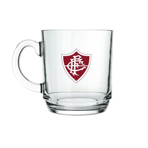 Caneca de Vidro Aspen 300ml - Fluminense