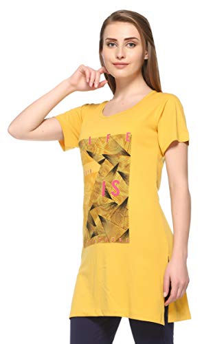 Image of In Love Women's Plus Size Cotton Printed T-Shirt with Pocket - Combo Pack of 2
