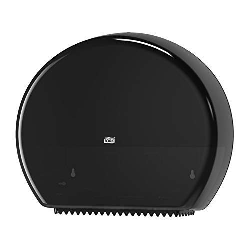 Tork Jumbo Toilettenpapierspender T1, Schwarz (Ref: 554008)