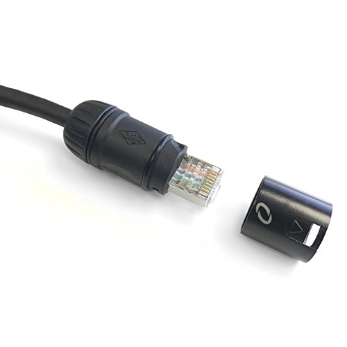 Arria.live 15' Flexsoft Stage-Quality Ethernet Cable With Smart Convertible Ethercon Style Connectors #TOP4