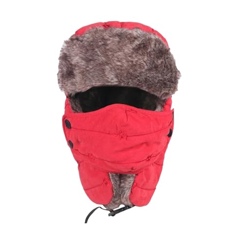 Chapeau russe d'hiver coupe-vent pour ski et randonnée