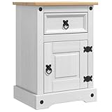 【Matériaux et construction de qualité】 Faite de bois de pin massif, la table a aussi des composants robustes en bois d'ingénierie pour durabilité et rangement pratique. Avec des tiroirs et des compartiments, elle est parfaite pour garder à portée de main tous vos essentiels nocturnes, assurant ainsi une fiabilité sur le long terme et un look sympa pour votre chambre.