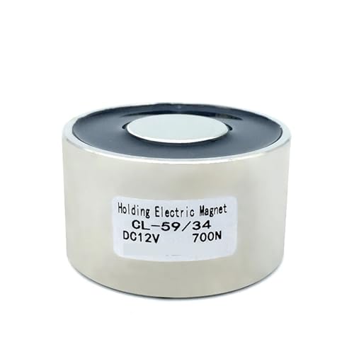 Aimant électroaimant de maintien D59mm 70kg pour levage industriel 12V