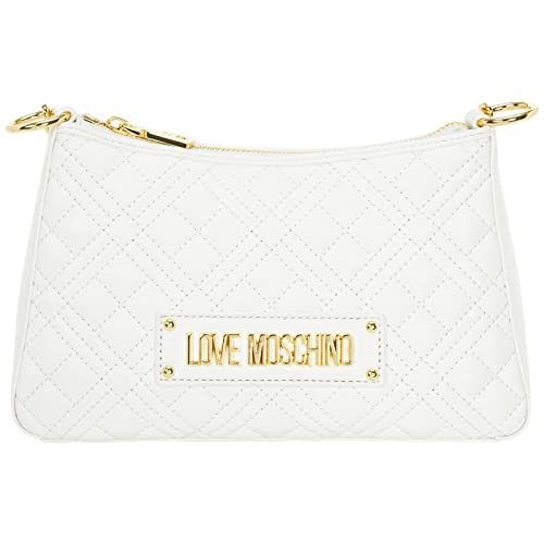 Love Moschino borsa a mano donna white