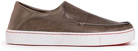 MUK LUKS Men Park Place Sneaker Loafer, Grey, 9 | Image 5