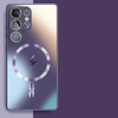 Protection Magnétique Antisismique S24 Plus Antichoc Violette