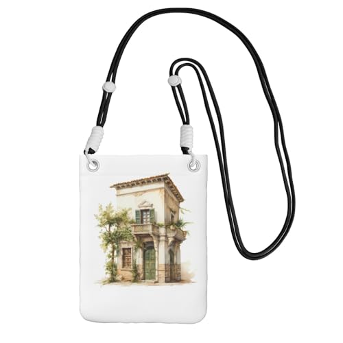 Chiusura sicura e comoda: dispone di un'apertura con bottone a pressione (chiusura a scatto) per un accesso rapido e una conservazione sicura, evitando cadute accidentali e furti come accessorio da viaggio antifurto per passeggiate, corsa, ciclismo o uso festival.