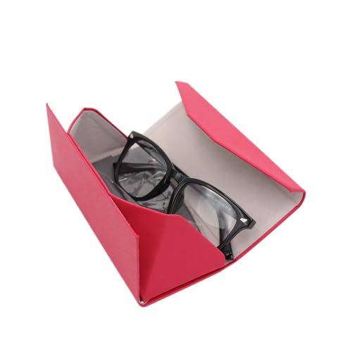 Image of Real Sic Glasses Case for Men and Women - Magnetic Folding Hard Shell Sunglass Holder - Inspired by Solid Color