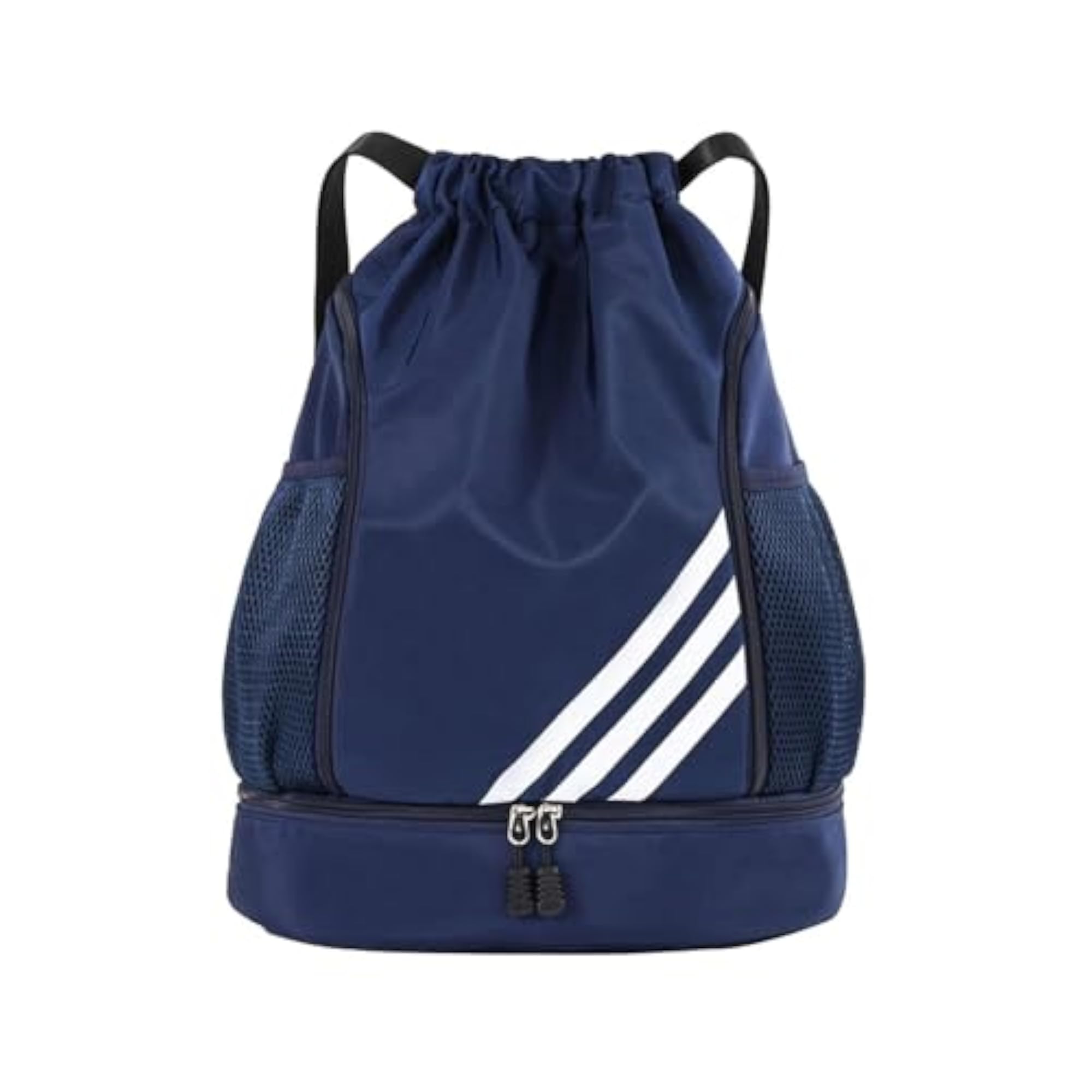 3x Drawstring Backpack Bag, Portable for Sports