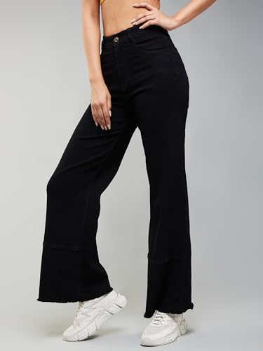 Image of Dolce Crudo High Rise Wide Leg Jeans for Women