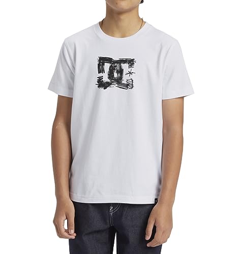 DC Shoes Sketchy SS Boy T-Shirt Homme en coton confortable pour un look casual au quotidien