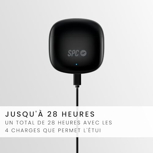 SPC Zion 2 Play Casque Sans fil Ecouteurs AppelsMusique USB Type C Bluetooth Neuf - vue 5