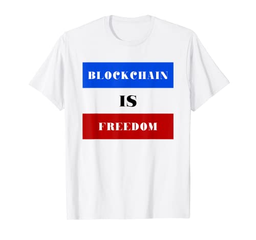 Blockchain es libertad camiseta