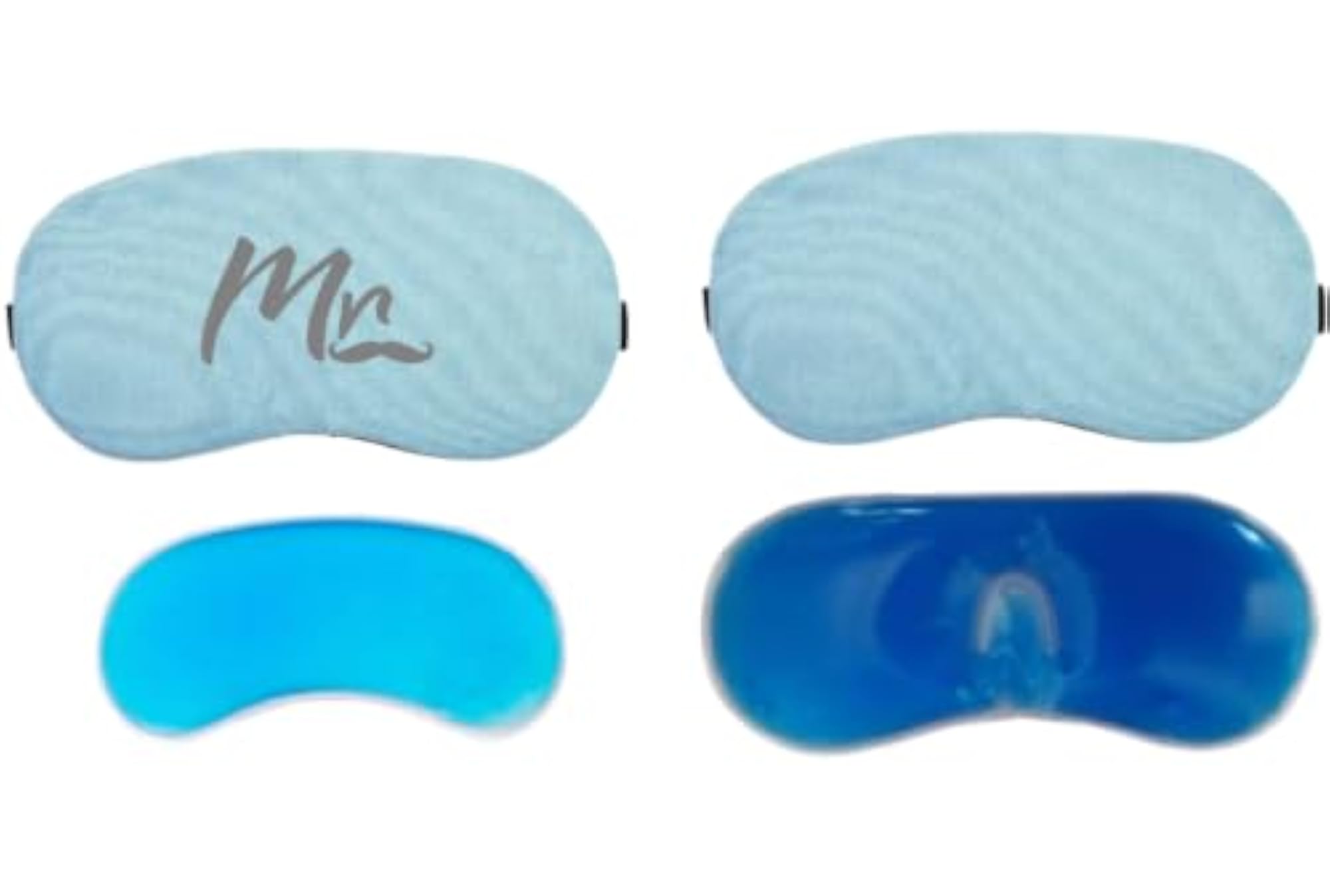 Cooling Gel Eye Mask for Sleeping, Reusable Hot & Cold Therapy