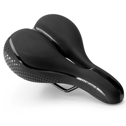 Revere Bike Seat Performance Memory Foam, Anti Vibration Suspension Bicycle Seat for Men and Women, Waterproof Bike Saddle for Road, Commuter, MTB, E-Bikes Peloton, Exercise and Cruiser Bikes - Thumbnail 7