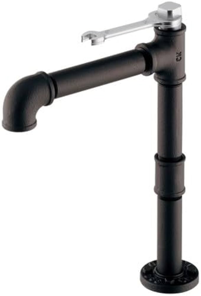 Amazon | カクダイ【721-268-D】インダストリアル立水栓（トール