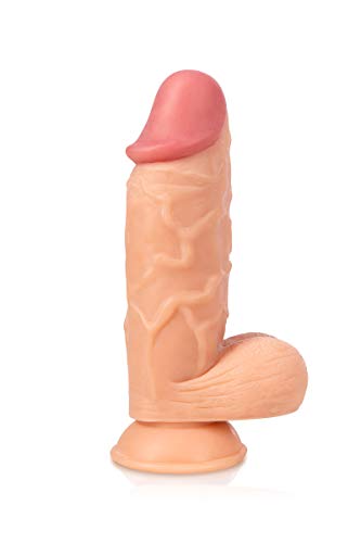 Captain Red Gode Réaliste Puissant sur Ventouse 26 cm 1 Unité