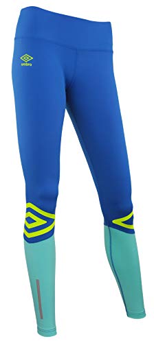 Umbro Women's UX Leggings, Lapis Blue/Blue Radiance, Large