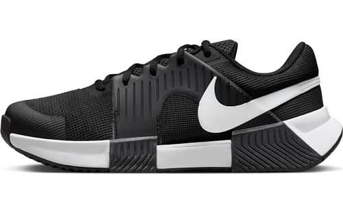 Nike GP Challenge 1 Women's Clay Court Tennis Shoes (FJ1812-001, Black/Black/White) Size 9.5