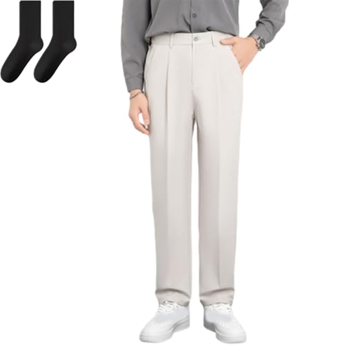 Morilas Mens Pants, Fleurosta Pants Mens, Denimblack Easemotions - Super Stretch Ice Silk Comfort Everyday Pant