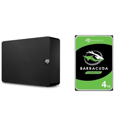 Image of Seagate Expansion 4TB Desktop External HDD - USB 3.0 for Windows and Mac with 3 yr Data Recovery Ser