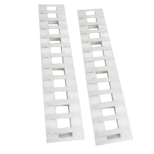 atvwrlod 2Pcs 72 inch X 15 inch Aluminum Trailer Ramps 6500LBS Loading Ramps Replacement for Car ATV Truck Auto Hauler