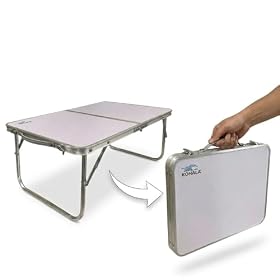DEVESSPORT Kohala Mesa Plegable Portátil de Al…