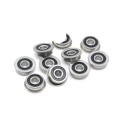 Roulement à billes F6800 RS à collerette en acier haute résistance 10 x 19 x 5 mm