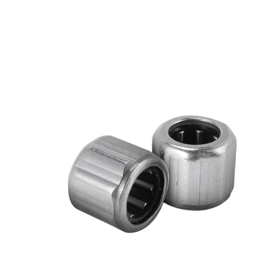 10Pcs Needle Bearing HF081412 Outer Ring Octagon One-Way Needle Roller Bearing 8X14X12mm for Manufacturing Industry