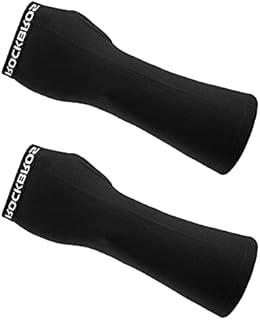 ROCKBROS Arm Warmers Arm Sleeves for Men Women Spring/Autumn Arm Warmers for Outdoor Activities Black M/XL